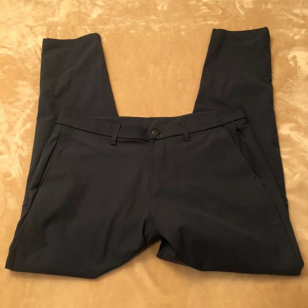 Lululemon ABC Commission Pants Classic Grey Color Size 34x31 Mens